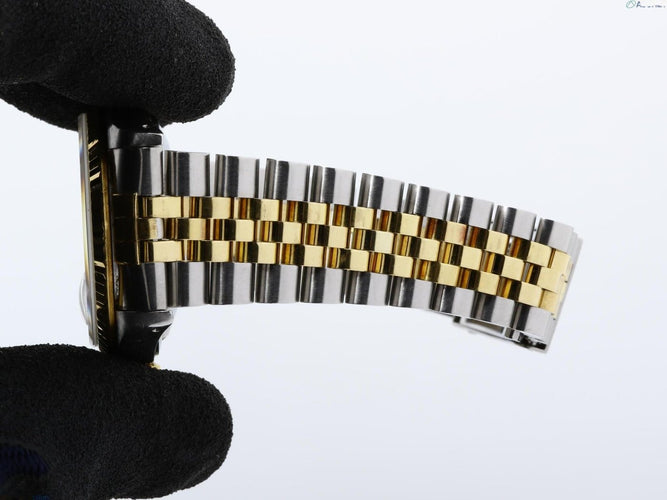 Montre Rolex Datejust 36 - Montre automatique en or et acier 58 Facettes aphskd