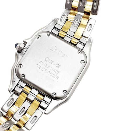 Montre Montre Cartier, "Panthère", acier et or jaune. 58 Facettes 35386