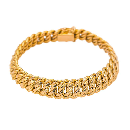Bracelet Bracelet Maille américaine Or rose 58 Facettes 4723526CN
