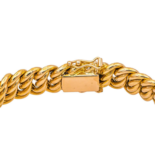 Bracelet Bracelet Maille américaine Or rose 58 Facettes 4723526CN