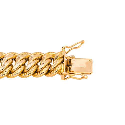 Bracelet Bracelet Maille américaine Or rose 58 Facettes 4723526CN