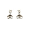 Boucles d'oreilles Boucles d’oreilles puces point de lumière en or blanc 18 kt et diamants 0,20 ct 58 Facettes 36960