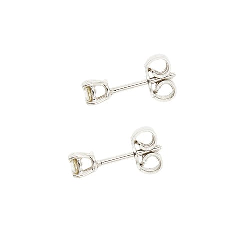 Boucles d'oreilles Boucles d’oreilles puces point de lumière en or blanc 18 kt et diamants 0,20 ct 58 Facettes 36960