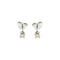 Boucles d'oreilles Boucles d’oreilles puces point de lumière en or blanc 18 kt et diamants 0,20 ct 58 Facettes 36960