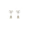 Boucles d'oreilles Boucles d’oreilles puces point de lumière en or blanc 18 kt et diamants 0,20 ct 58 Facettes 36960