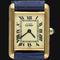 Montre Cartier Montre Tank Vermeil Must De Cartier Vermeil 58 Facettes MT43337
