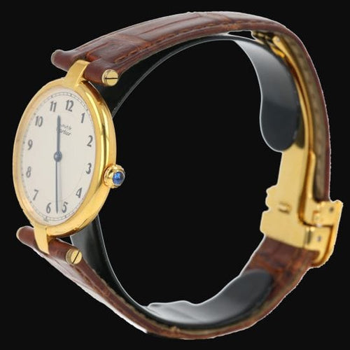 Montre Cartier Montre Must De Cartier Vermeil 58 Facettes MT44364
