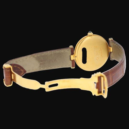 Montre Cartier Montre Must De Cartier Vermeil 58 Facettes MT44364