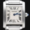 Montre Cartier Tank Française - Montre en acier quartz 58 Facettes MT44015