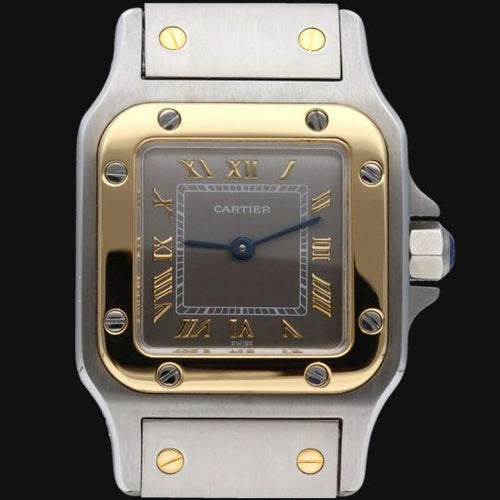 Montre Cartier Montre Santos De Cartier Galbee 58 Facettes MT45188