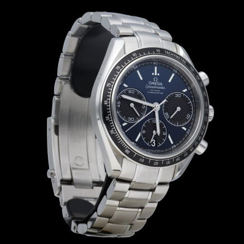 Montre Omega Speedmaster Racing - Montre chronographe Co-Axial en acier 58 Facettes MT45382