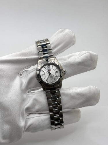 Montre TAG Heuer Aquaracer Lady - Montre quartz en acier réf. WAF1412 58 Facettes 1458