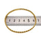 Bracelet Bracelet jonc en or jaune 22 carats 58 Facettes Bracelets