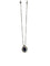 Collier Collier en or blanc 18K avec saphir 0,80 ct et diamants 0,40 ct 58 Facettes 1550
