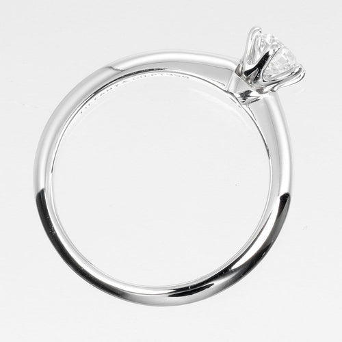 Bague 48 Tiffany & Co. - Bague solitaire Tiffany Setting en platine et diamant 58 Facettes c3927u