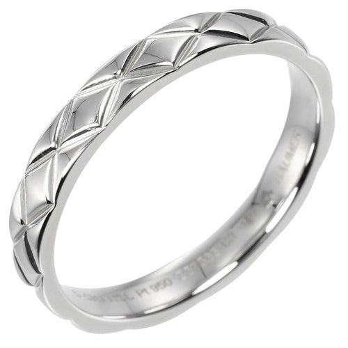 Bague 62 Chanel Matelasse - Bague en platine 58 Facettes mq6xaf