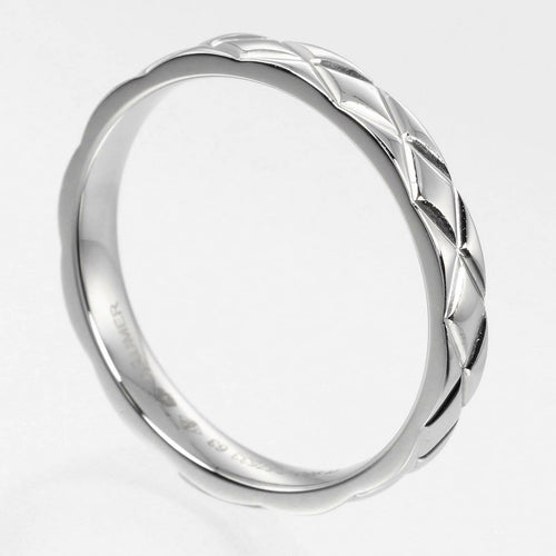 Bague 62 Chanel Matelasse - Bague en platine 58 Facettes mq6xaf