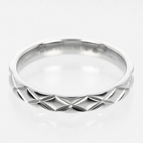 Bague 62 Chanel Matelasse - Bague en platine 58 Facettes mq6xaf