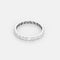 Bague 52 Alliance en or gris et diamants 58 Facettes ENG11586X2
