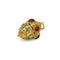 Pendentif Pendentif vénitien - Lanterne en or jaune 750 sertie cornalines et turquoises 58 Facettes 260061R