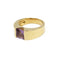 Bague 58 Bague en or jaune 750‰ sertie d’une améthyste 58 Facettes 260006SP