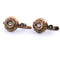 Boucles d'oreilles Boucles d’oreilles victoriennes anciennes en or 14 kt avec diamants 58 Facettes OR153 (0029)