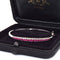 Bracelet Bracelet en or 18 Kt serti de rubis 58 Facettes BR119 '(00819)