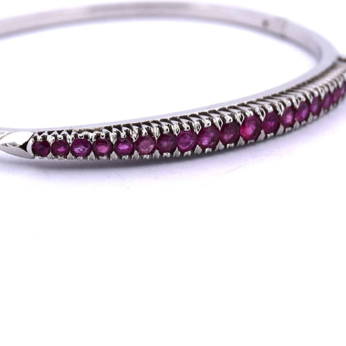 Bracelet Bracelet en or 18 Kt serti de rubis 58 Facettes BR119 '(00819)
