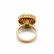 Bague 52 Bague en or jaune 18 ct, émeraude colombienne et diamants 58 Facettes 50418