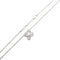 Collier Collier Van Cleef & Arpels, "Trefle", or blanc et diamants. 58 Facettes 35377