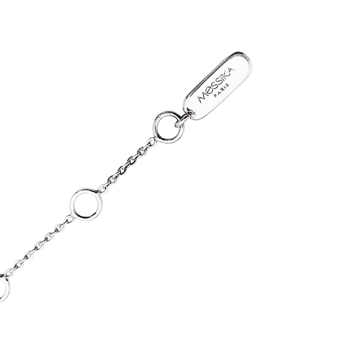 Collier Collier Messika, "Baby Move Pavé", or blanc et diamants. 58 Facettes 35380