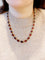 Collier Collier antique en or 18 carats aux grenats de Perpignan (circa 1920) 58 Facettes A06698