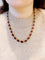 Collier Collier antique en or 18 carats aux grenats de Perpignan (circa 1920) 58 Facettes A06698