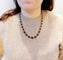 Collier Collier antique en or 18 carats aux grenats de Perpignan (circa 1920) 58 Facettes A06698