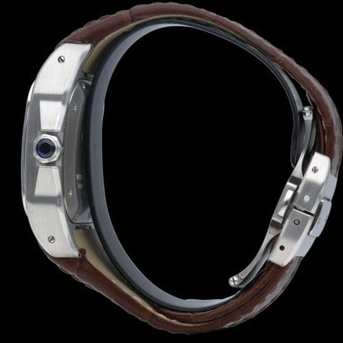 Montre Cartier Santos 100 - Montre automatique en acier 58 Facettes MT45348
