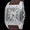 Montre Cartier Santos 100 - Montre automatique en acier 58 Facettes MT45348