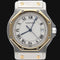 Montre Cartier Santos - Montre ronde Octagon en or jaune et acier 58 Facettes MT45328