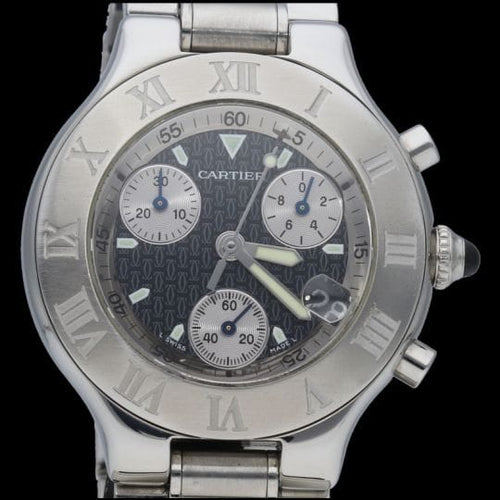 Montre Cartier Montre Must 21 Chronoscaph 58 Facettes MT45424