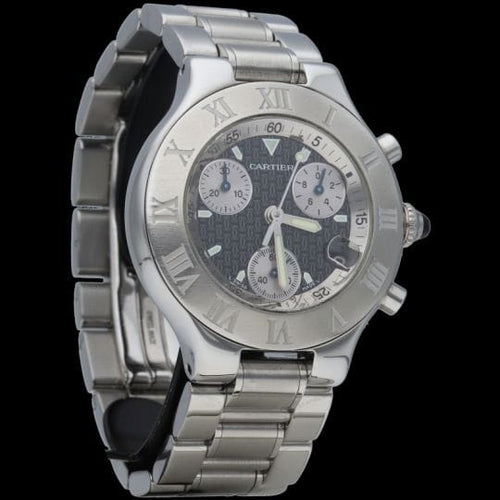 Montre Cartier Montre Must 21 Chronoscaph 58 Facettes MT45424