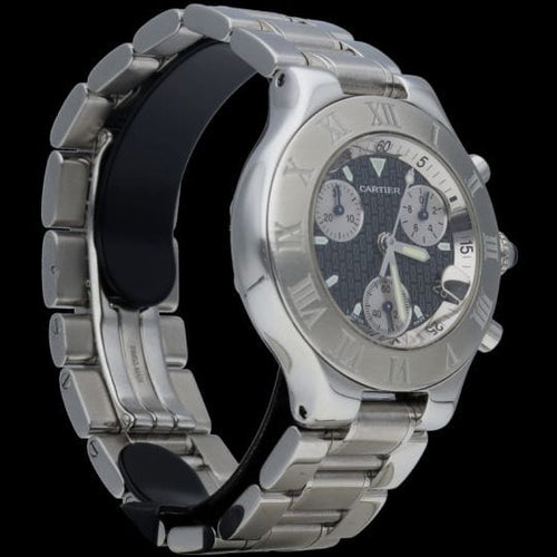 Montre Cartier Montre Must 21 Chronoscaph 58 Facettes MT45424