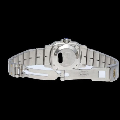 Montre Cartier Montre Santos Dame Or Jaune 18K Et Acier 58 Facettes MT45419