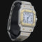 Montre Cartier Montre Santos Dame Or Jaune 18K Et Acier 58 Facettes MT45418