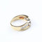 Bague 55 Bague en or jaune 18 carats sertie de diamants taille brillant et princesse 58 Facettes 129555D