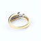 Bague 55 Bague en or jaune 18 carats sertie de diamants taille brillant et princesse 58 Facettes 129555D