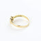 Bague 56 Bague motif floral en or jaune 18 carats et diamants 58 Facettes 129058B