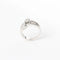 Bague 57 Bague « Toi et Moi » en or blanc 18 carats avec diamants 58 Facettes 146/23