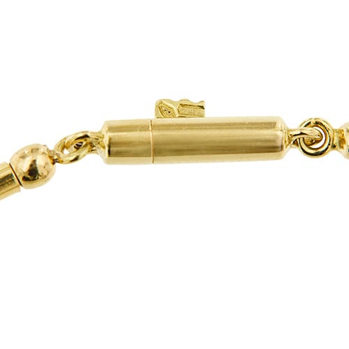 Collier Collier chandelier - Rubis et diamants en or jaune et blanc 18 kt 58 Facettes 40802