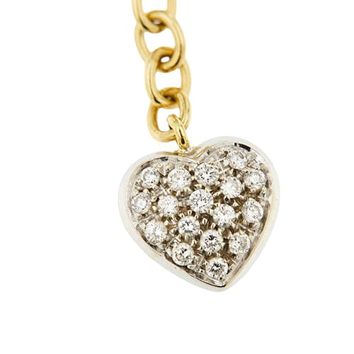 Collier Collier chandelier - Rubis et diamants en or jaune et blanc 18 kt 58 Facettes 40802