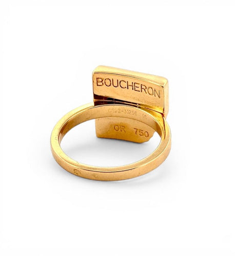 Bague 56 Boucheron Croquante - Bague en or jaune 18 carats 58 Facettes 90864