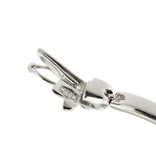 Collier Collier semirigide en or blanc 18 kt avec diamants 58 Facettes 33077